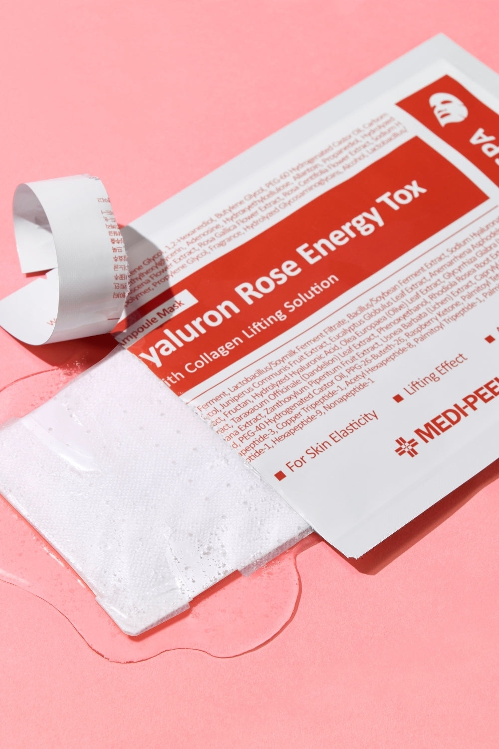 Hyaluron Rose Energy Tox Ampoule Mask - 30mlx50ea MEDI-PEEL