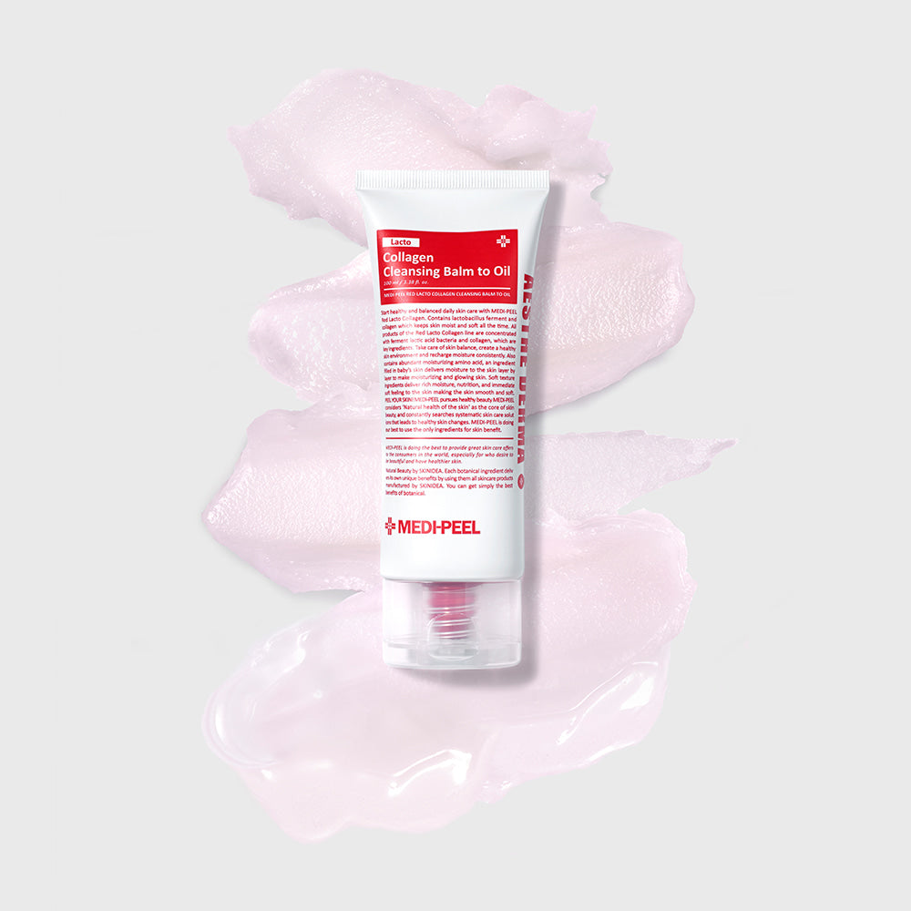 Red Lacto Collagen Cleansing Balm To Oil 100ml MEDIPEEL+