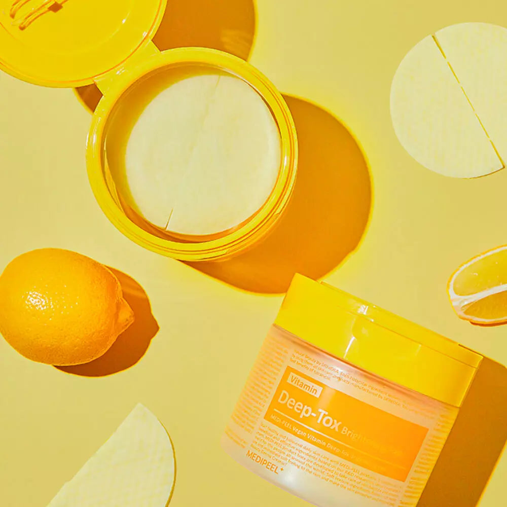 Vegan Vitamin Deep-Tox Brightening Pad 70pc MEDIPEEL+