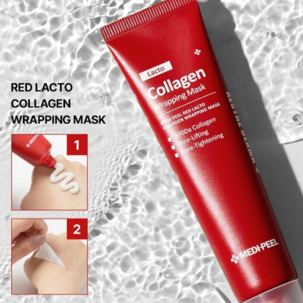 Red Lacto Collagen Wrapping Mask - 70ml MEDIPEEL+