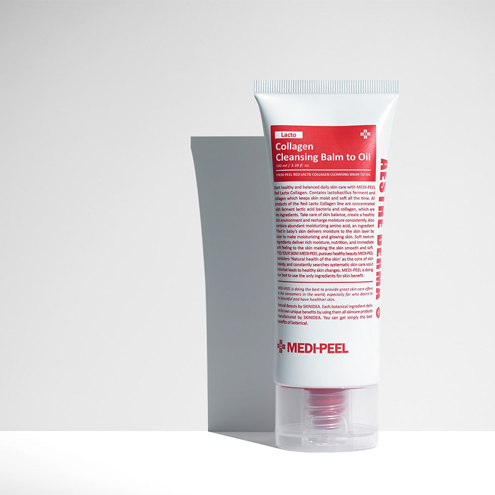 Red Lacto Collagen Cleansing Balm To Oil 100ml MEDIPEEL+