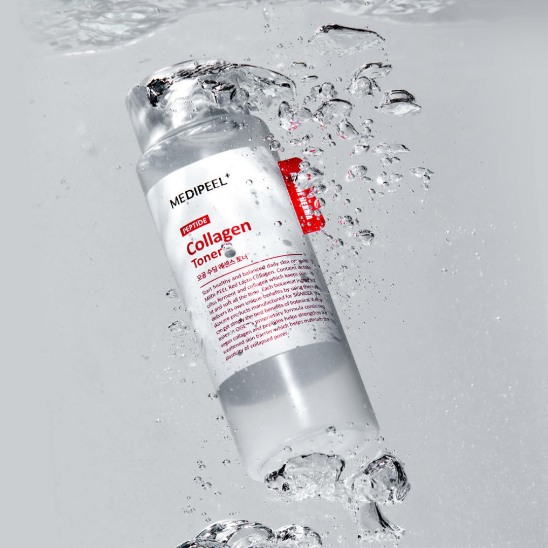 Red Lacto Collagen Soothing Essence Toner 200ml MEDIPEEL+