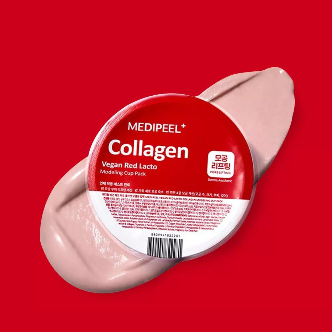 Vegan Red Lacto Collagen Modeling Cup Pack 28g MEDIPEEL+