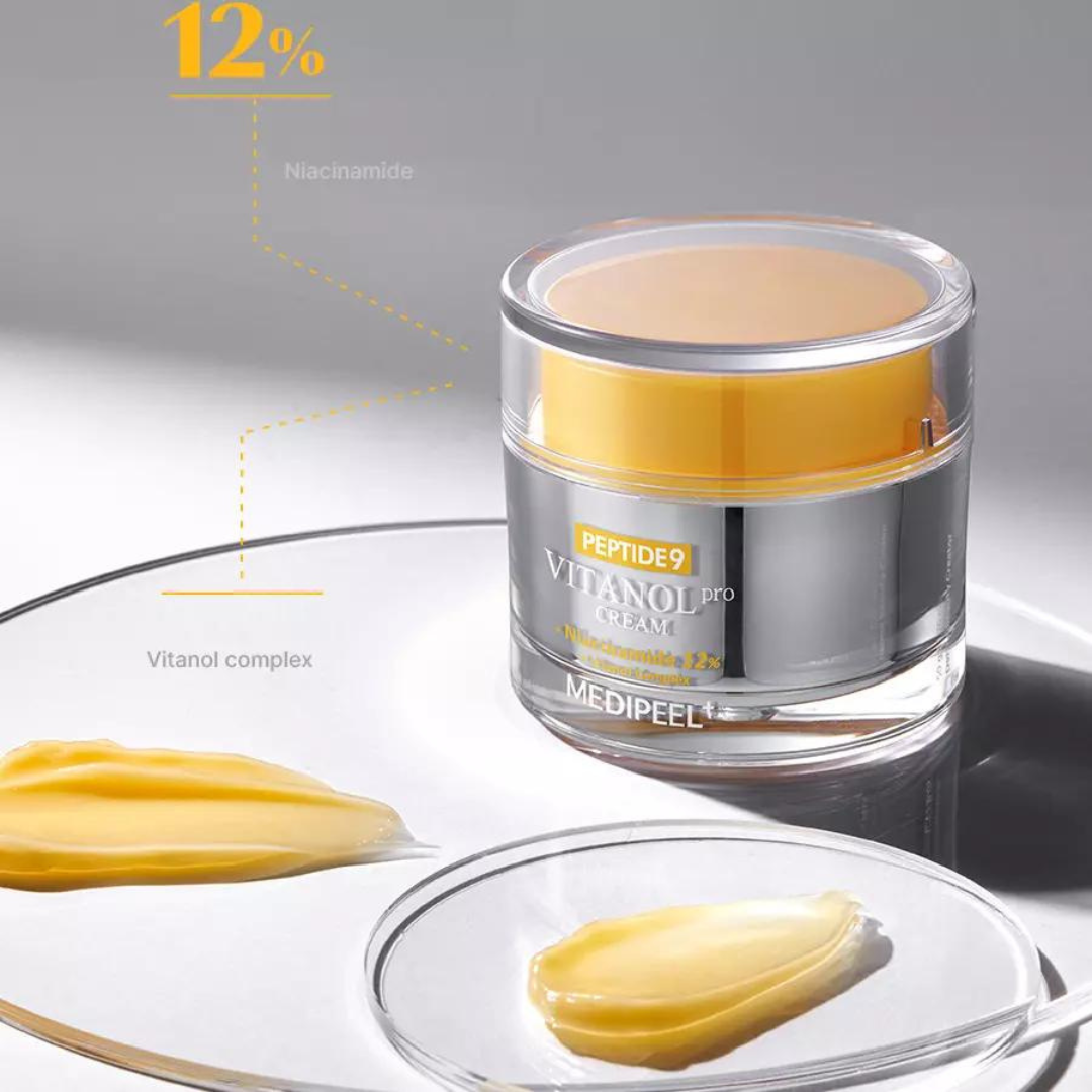 Peptide 9 Vitanol Cream Pro 50g MEDIPEEL+