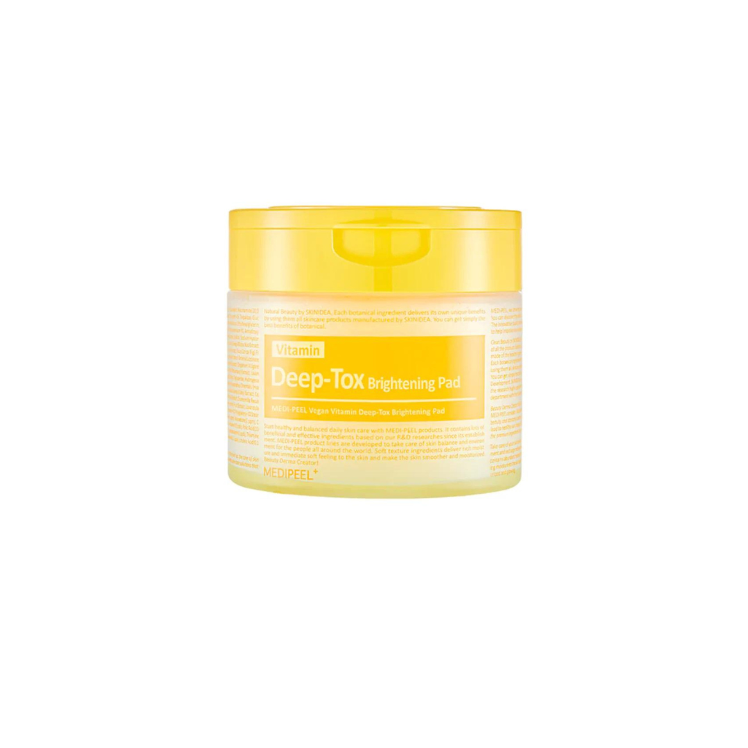 Vegan Vitamin Deep-Tox Brightening Pad 70pc MEDIPEEL+
