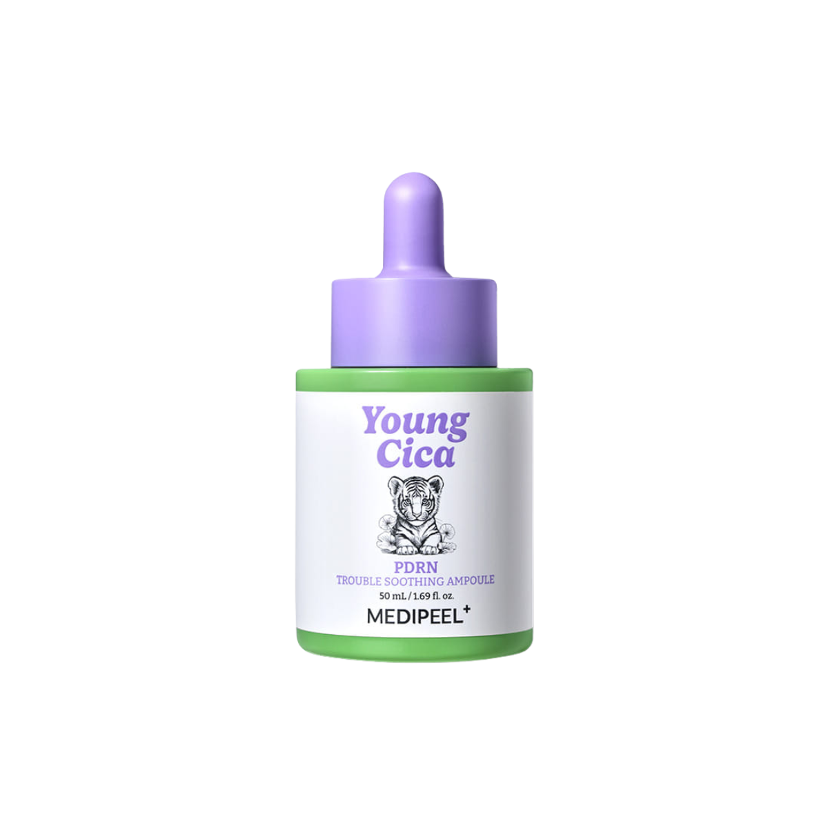 Заспокійлива ампульна сироватка з PDRN та екзосомами MEDIPEEL Young Cica PDRN Trouble Soothing Ampou