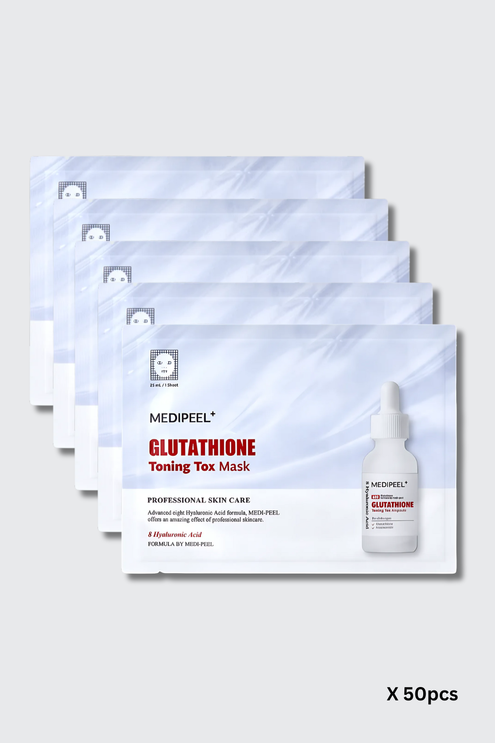 Glutathione Toning Tox Mask 50 Pieces - 25ml * 50pcs MEDI-PEEL Australia