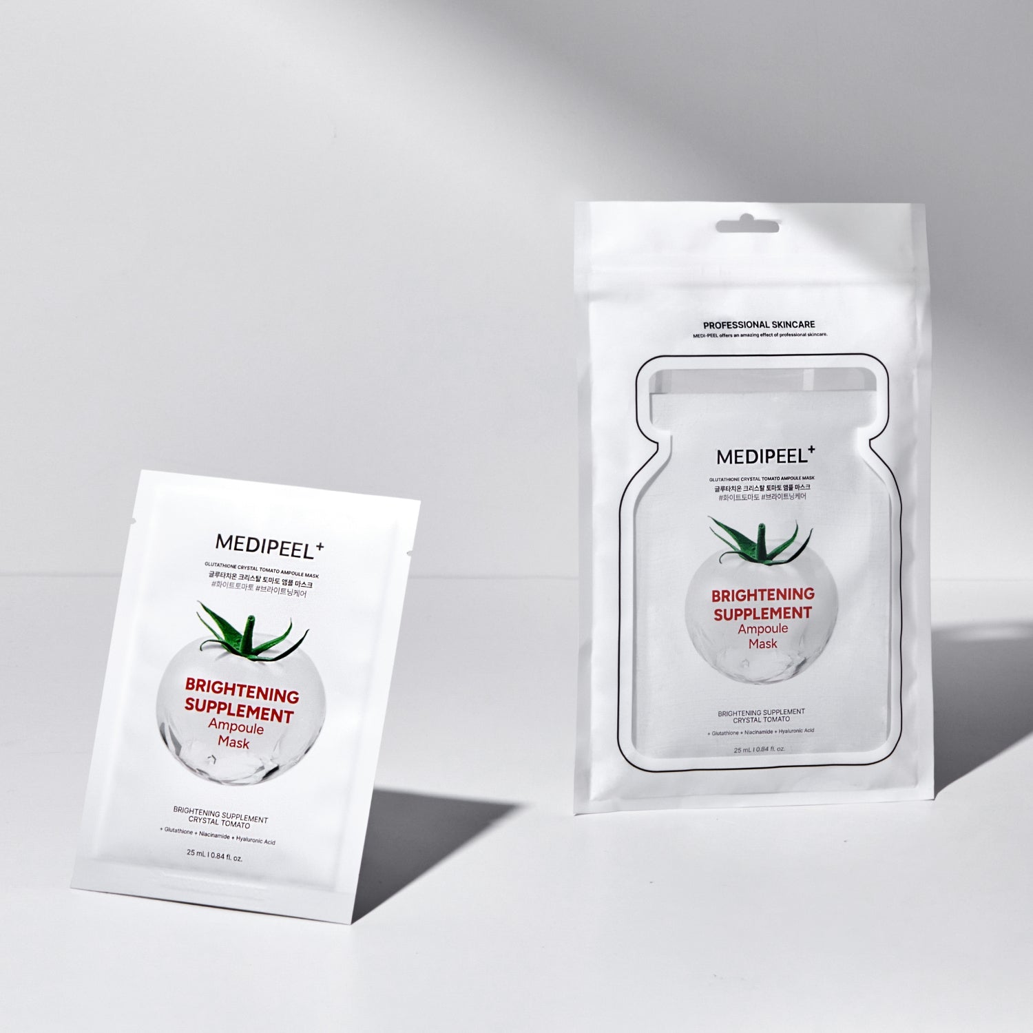 Glutathione Crystal Tomato Ampoule Mask Box [10pcs] MEDIPEEL+