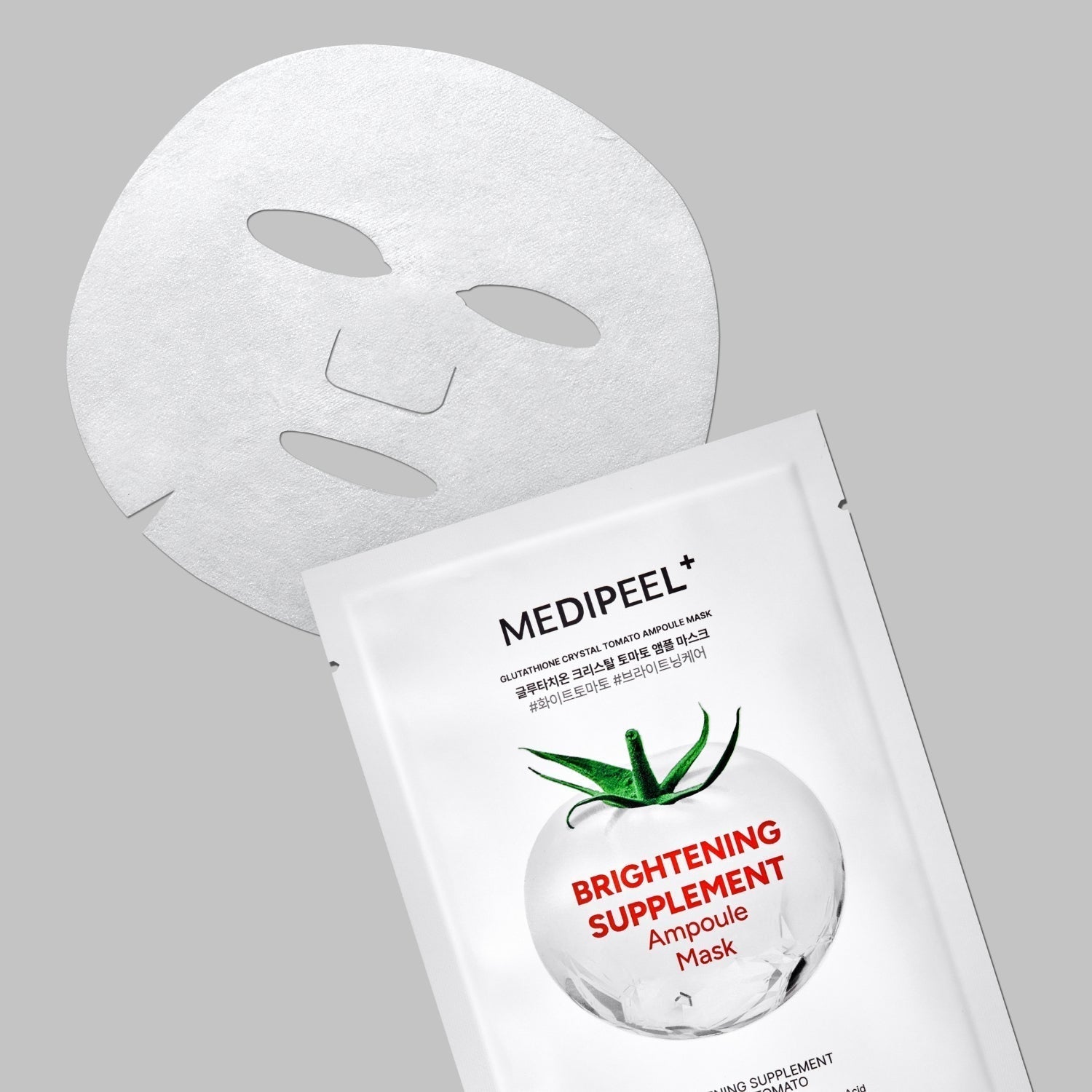 Glutathione Crystal Tomato Ampoule Mask Box [10pcs] MEDIPEEL+