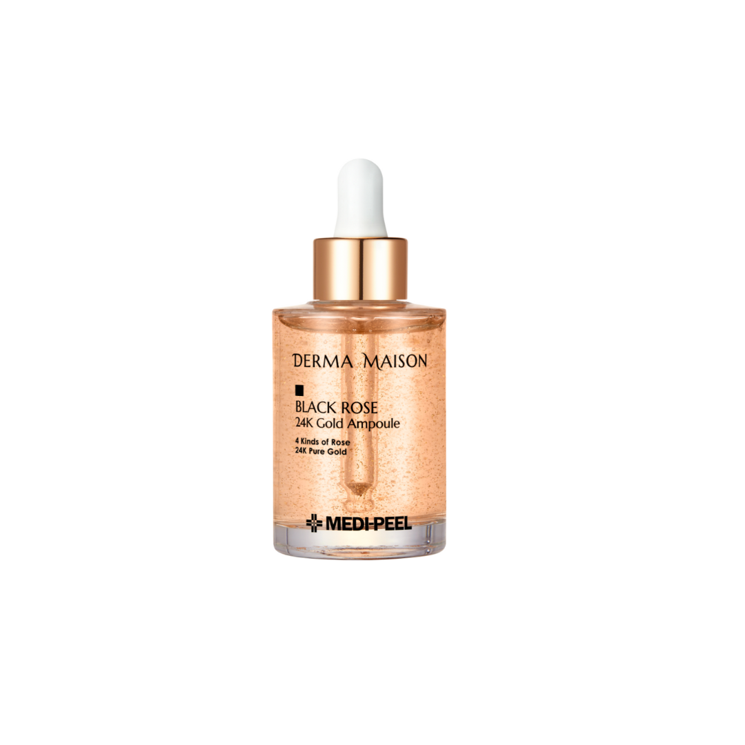 Black Rose 24k Gold Ampoule [100ml] Derma Maison
