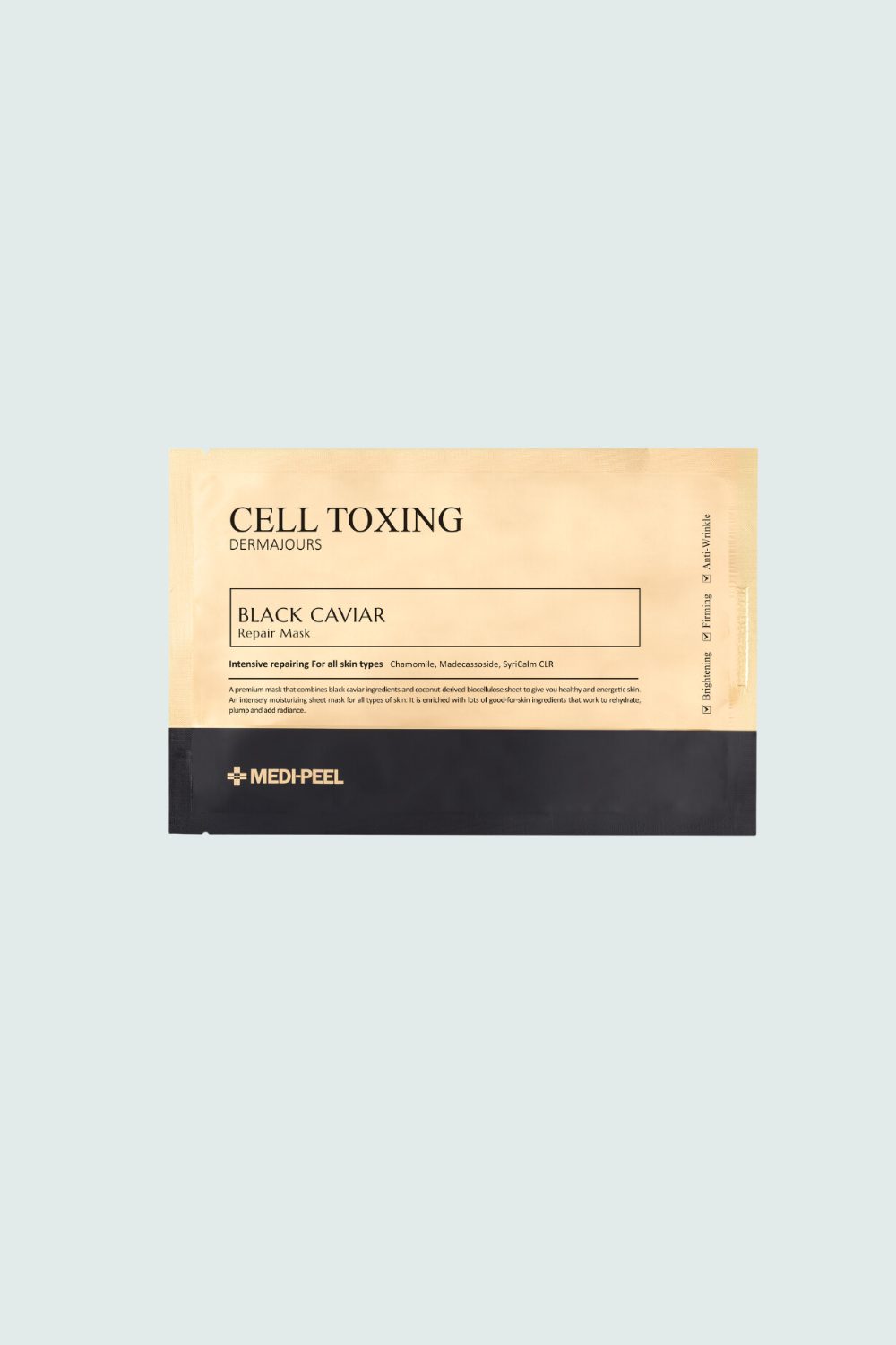 Cell Toxing Black Caviar Dermajours Repair Mask 30ml*5ea MEDI-PEEL