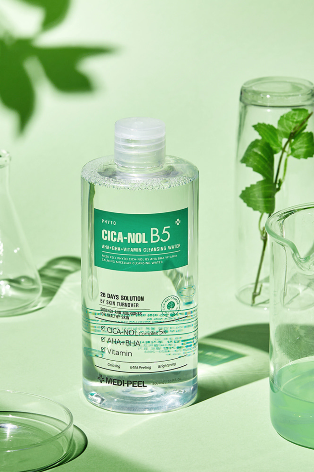 Phyto Cica-Nol B5 Aha Bha Vitamin Calming Micellar Cleansing Water 500ml MEDI-PEEL