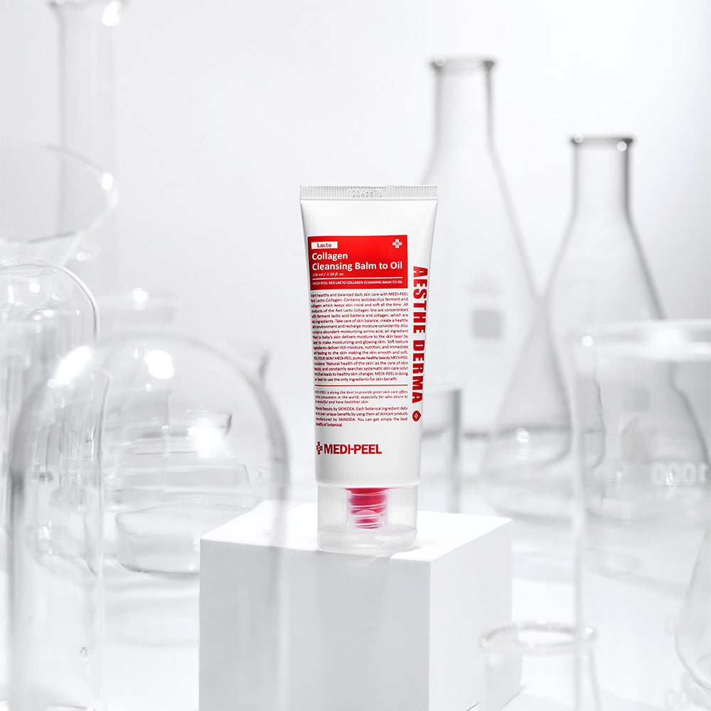 Red Lacto Collagen Cleansing Balm To Oil 100ml MEDIPEEL+