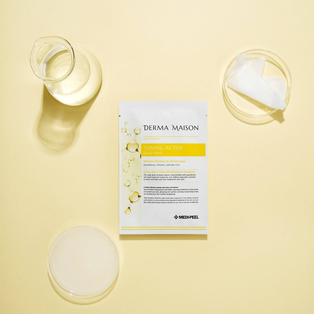 Toning Active Facial Mask [1pc] Derma Maison