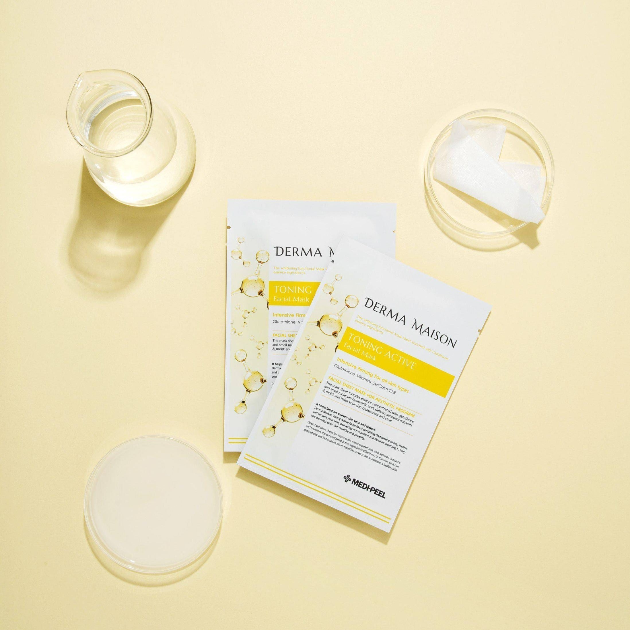 Toning Active Facial Mask [1pc] Derma Maison