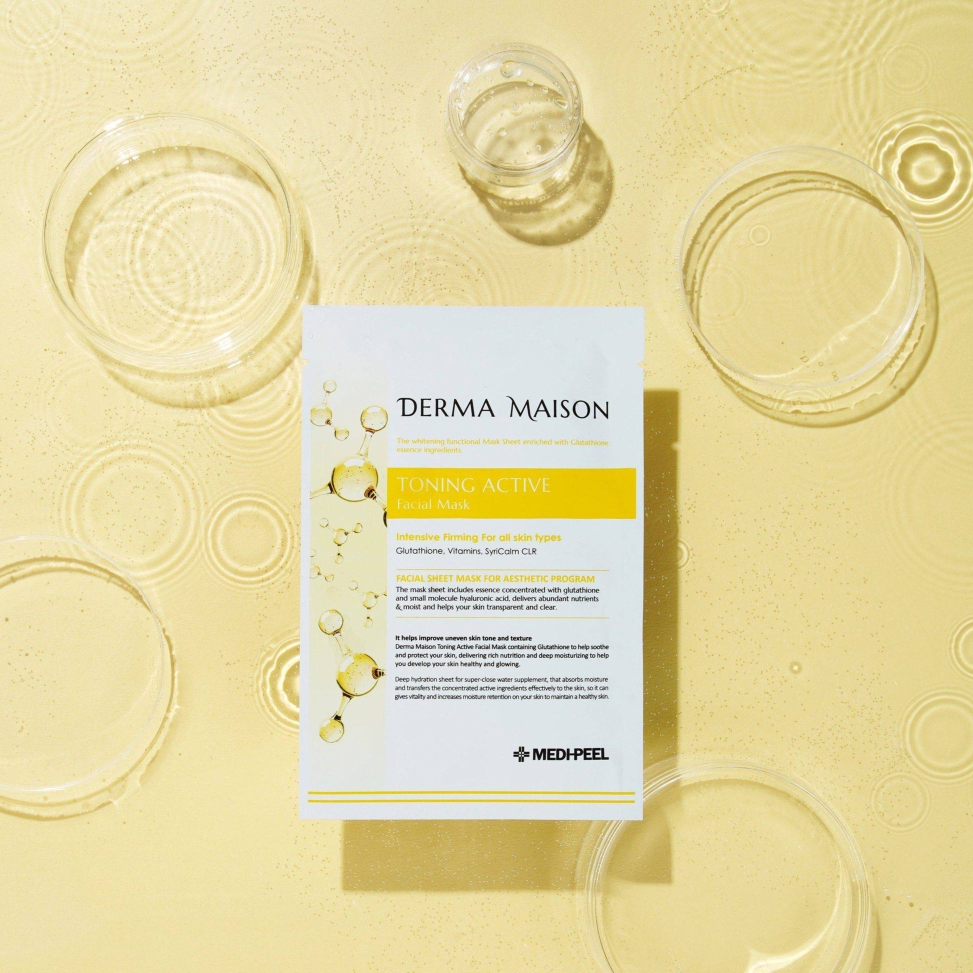 Toning Active Facial Mask [1pc] Derma Maison