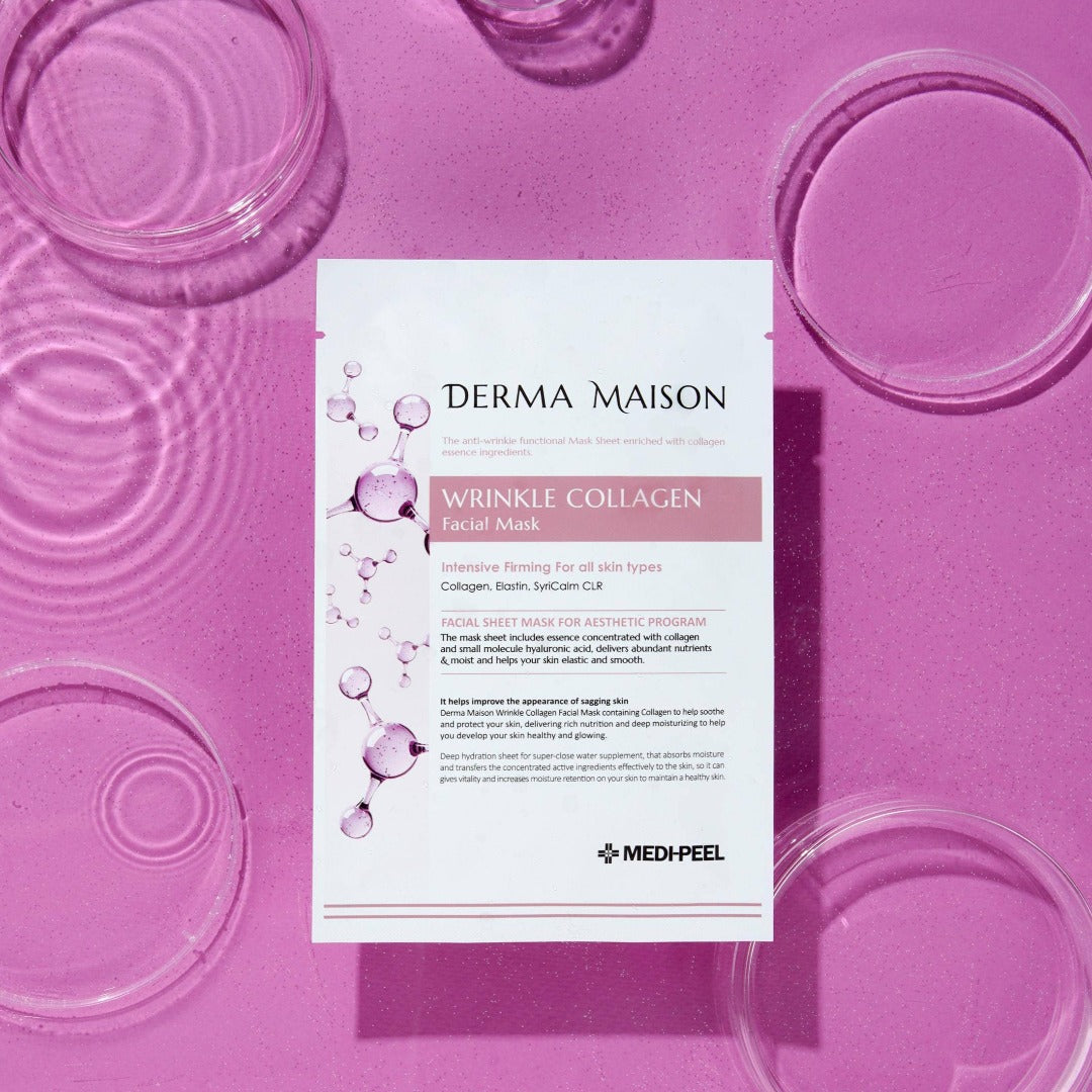 Wrinkle Collagen Facial Mask [1pc] Derma Maison