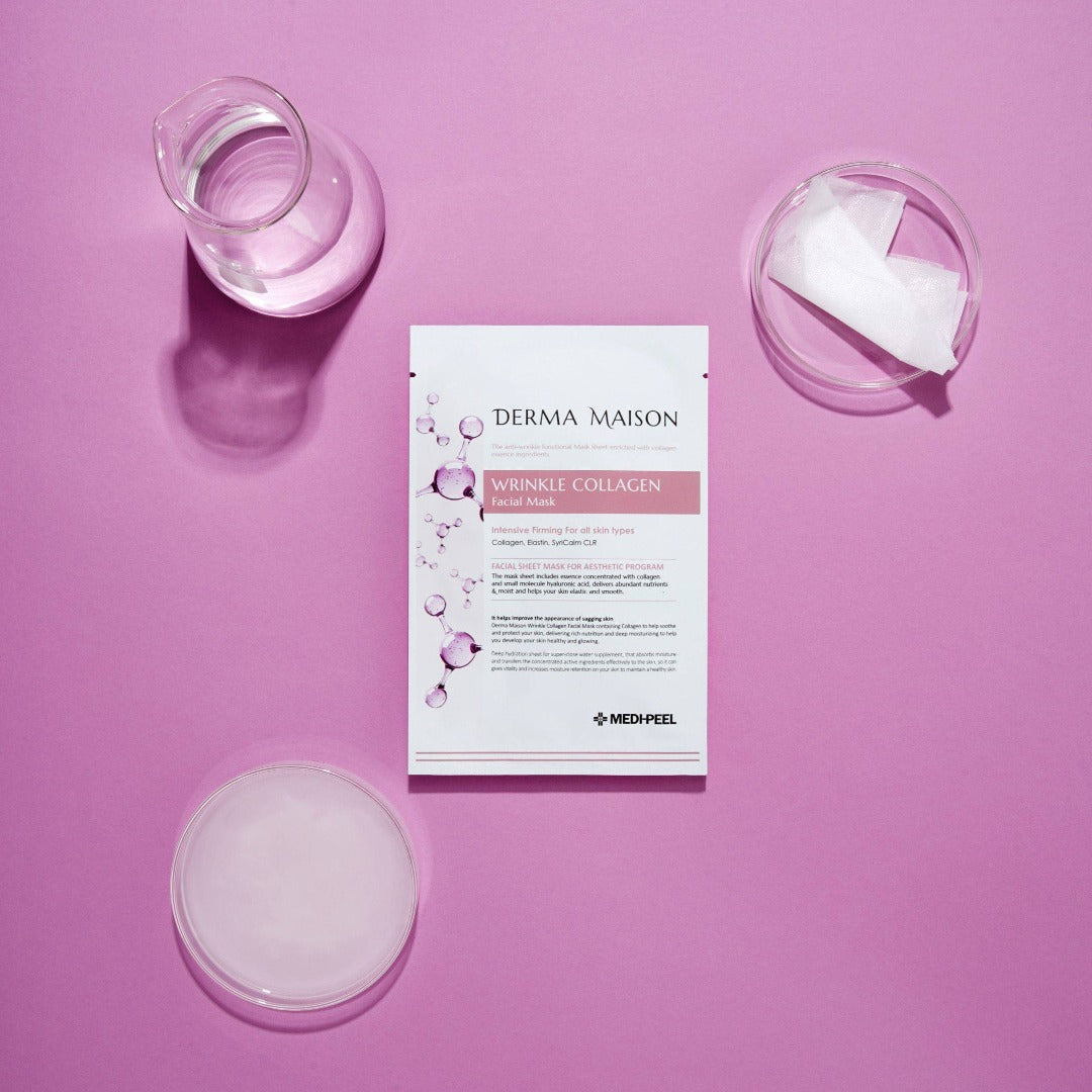 Wrinkle Collagen Facial Mask [1pc] Derma Maison