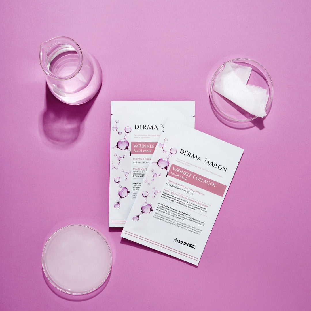 Wrinkle Collagen Facial Mask [1pc] Derma Maison