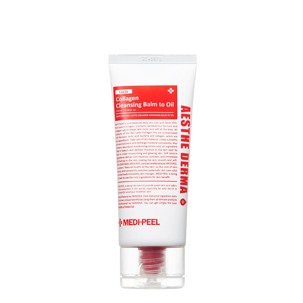 Red Lacto Collagen Cleansing Balm To Oil 100ml MEDIPEEL+