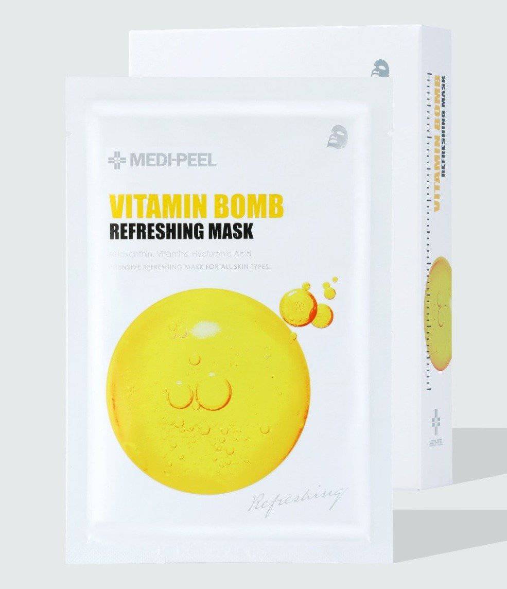 Vitamin Bomb Refreshing Mask 25ml x 10ea MEDIPEEL+