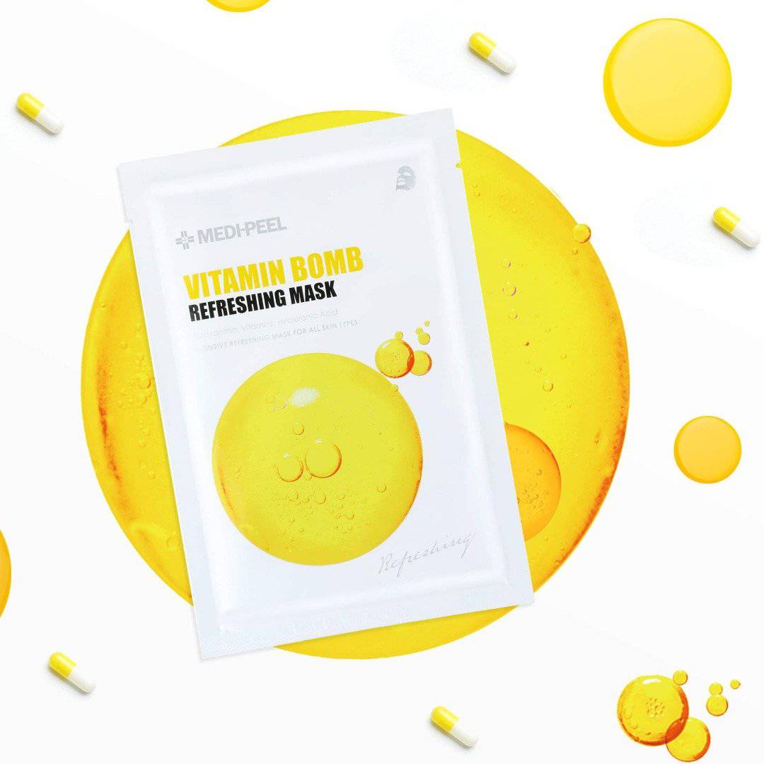 Vitamin Bomb Refreshing Mask 25ml x 10ea MEDIPEEL+