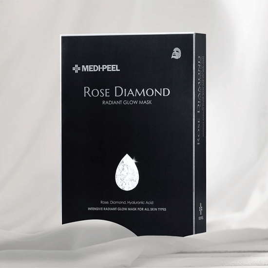 Rose Diamond Radiant Glow Mask - 25ml x 10ea MEDI-PEEL
