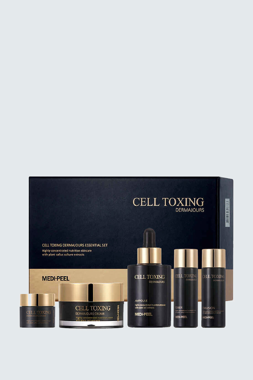Cell Toxing Dermajours Essential Set - 100ml x 1, 50g x 1, 30ml x 2, 10g x 1 MEDI-PEEL