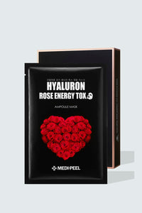 Hyaluron Rose Energy Tox Ampoule Mask - 30ml x 10ea MEDI-PEEL
