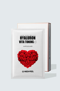 Hyaluron Vita Toning Ampoule Mask - 30ml x 10ea MEDI-PEEL