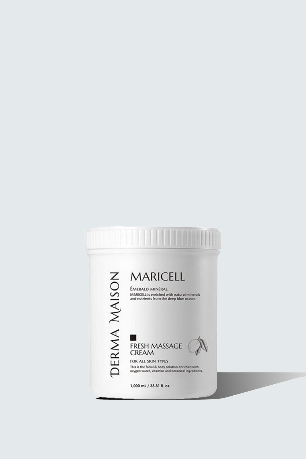 Maricell Fresh Massage Cream - 1,000ml DERMA MAISON