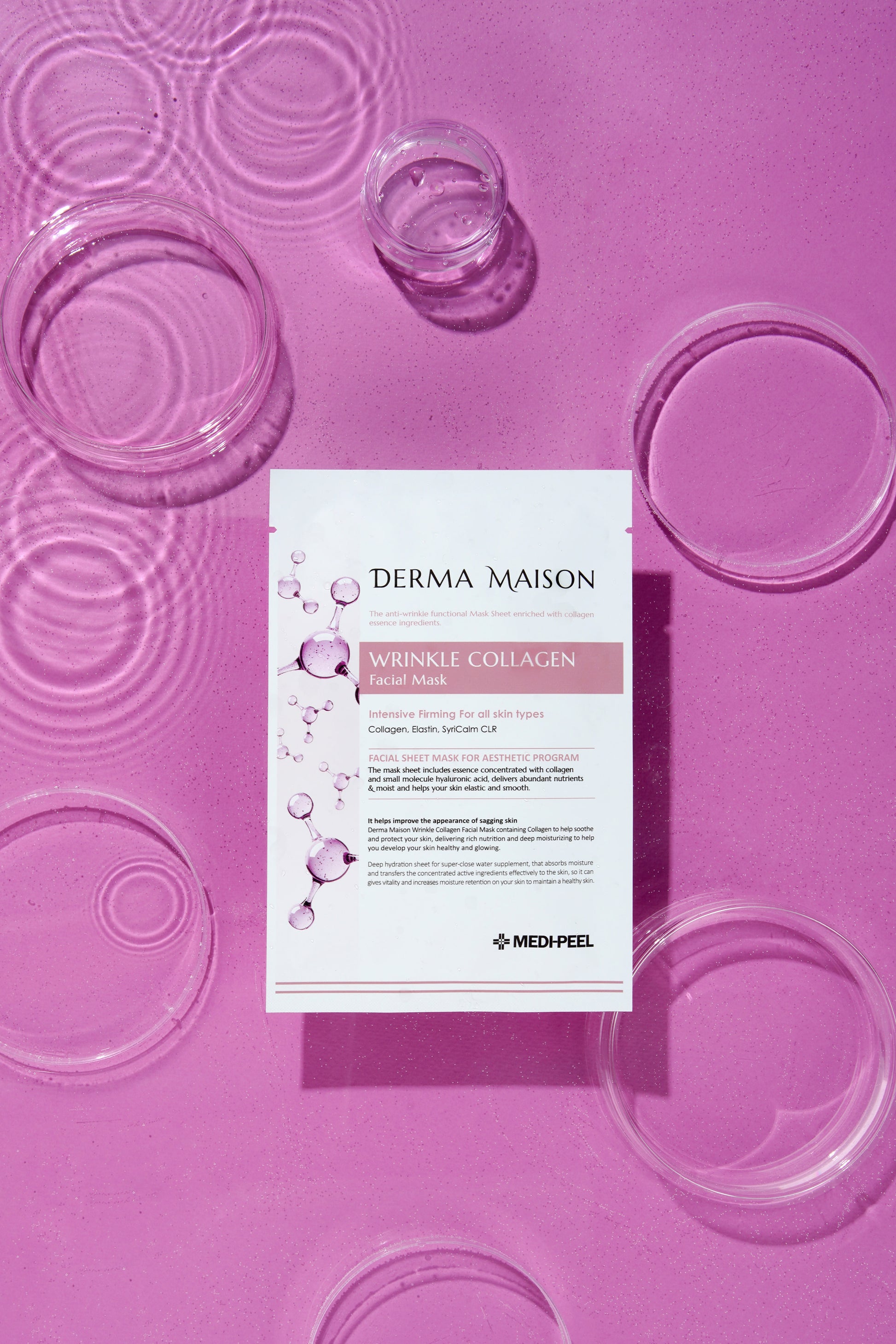 Wrinkle Collagen Facial Mask - 23ml x 1ea DERMA MAISON